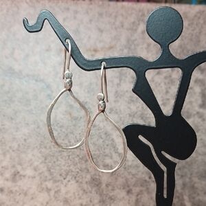 Elegant Silver Drop Earrings
